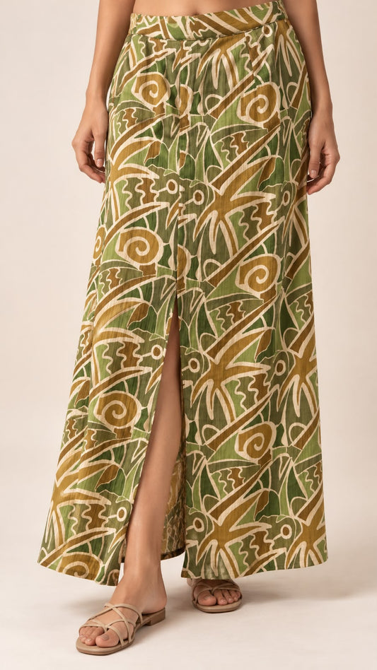 Olive Camo Skirt